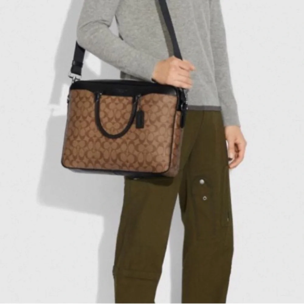 Coach Beckett Mens Slim Briefcase 72978